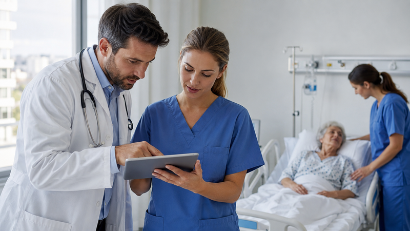 Fachpersonen im Gesundheitswesen nutzen ITSM und ESM Software für Serviceprozesse