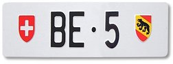 Autokontrollschild BE 5 Autokontrollschild BE 5