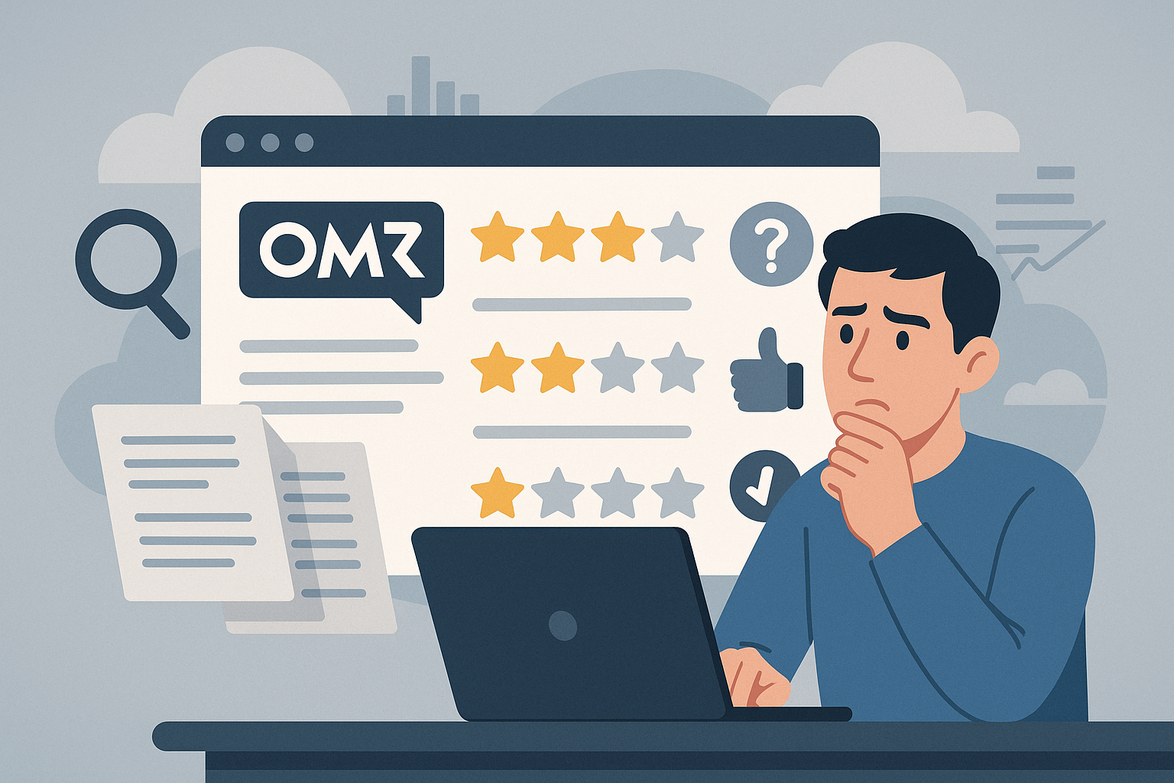 OMR Reviews Software Evaluation