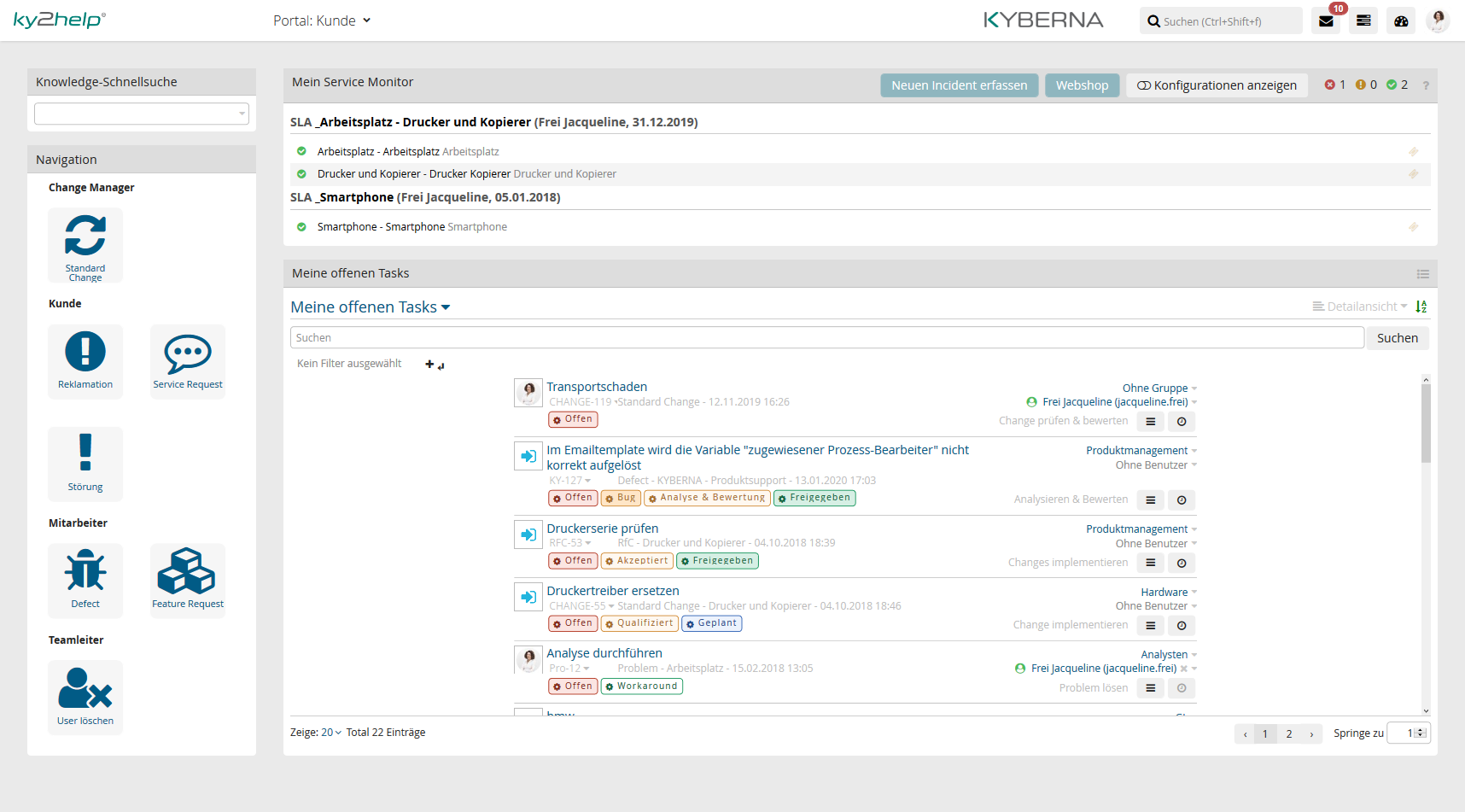 Request Fulfillment - Self Service Portale